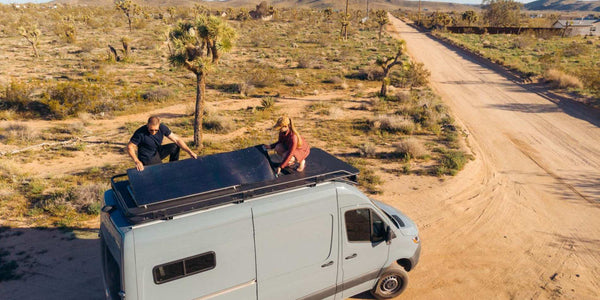 How to Mount Flexible Solar Panels on a Van?