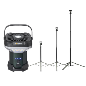 BougeRV Wide-Area Outdoor Camping Telescoping Light