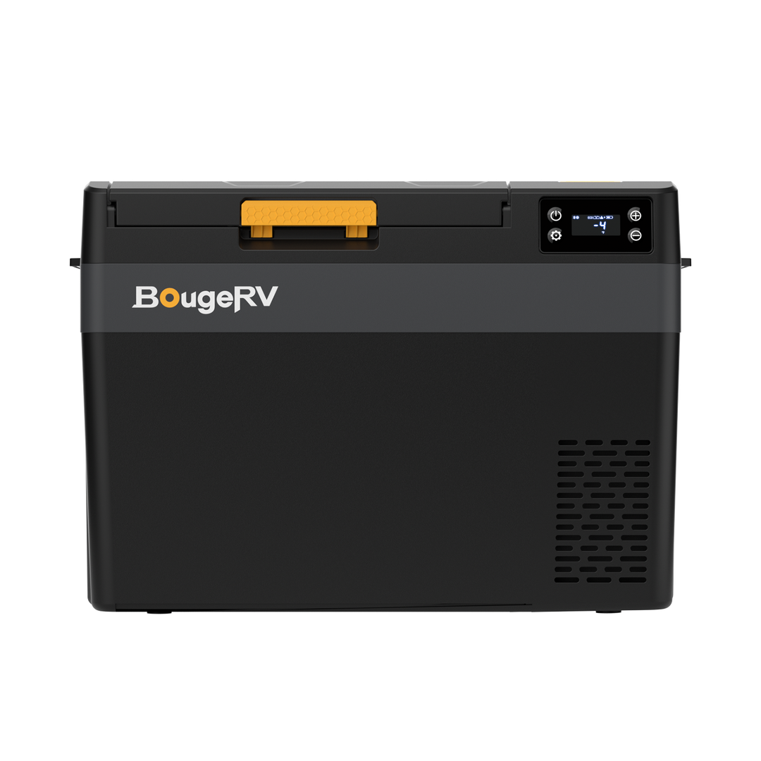 BougeRV New CRX3 28L 12V Portable Electric Cooler Fridge with 240Wh Battery
