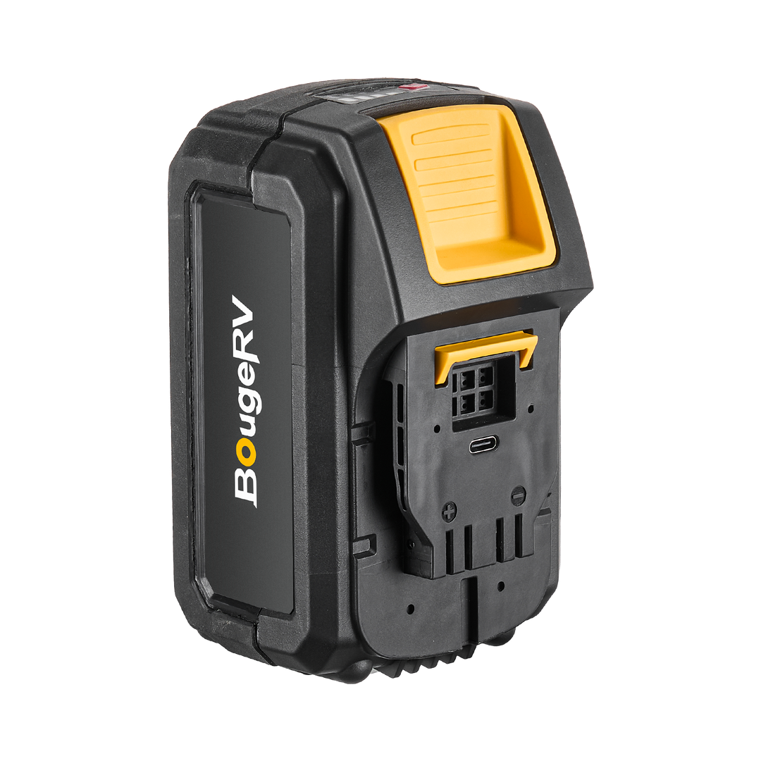 BougeRV F02 Portable Cordless Jobsite Outdoor Fan With 144Wh Battery