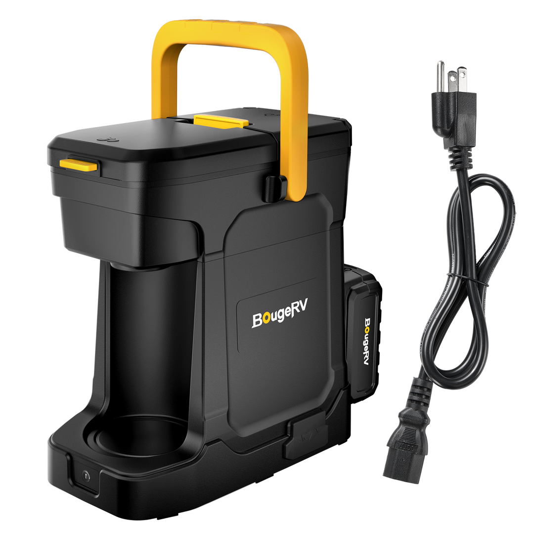 BougeRV Portable Coffee Maker With 144Wh Battery