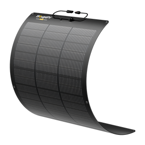 BougeRV Arch Pro 100W N-Type TOPCon Flexible Solar Panel (12V/24V Compatible)