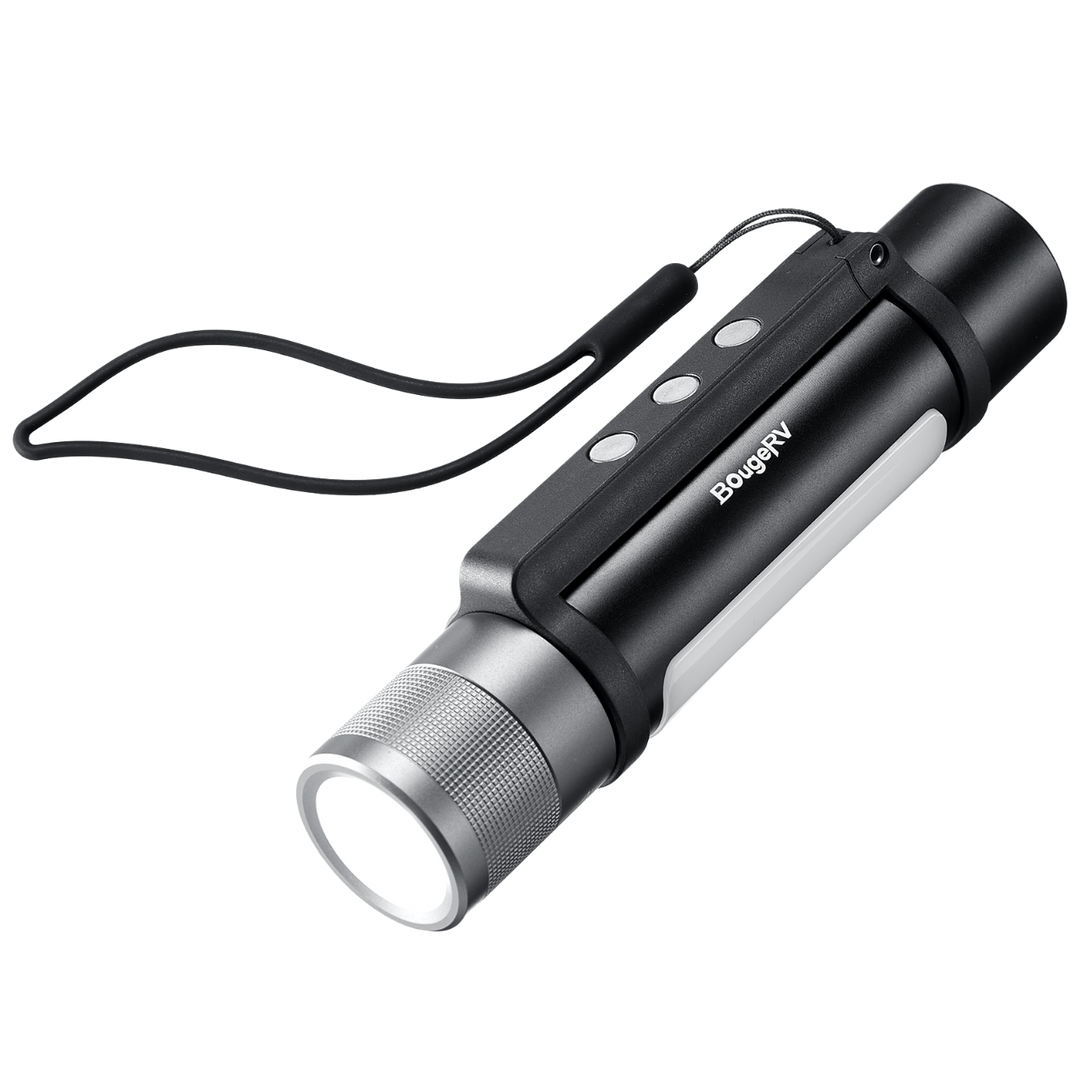 BougeRV FL01 Zoomable Camping Flashlight Outdoor Emergency Light