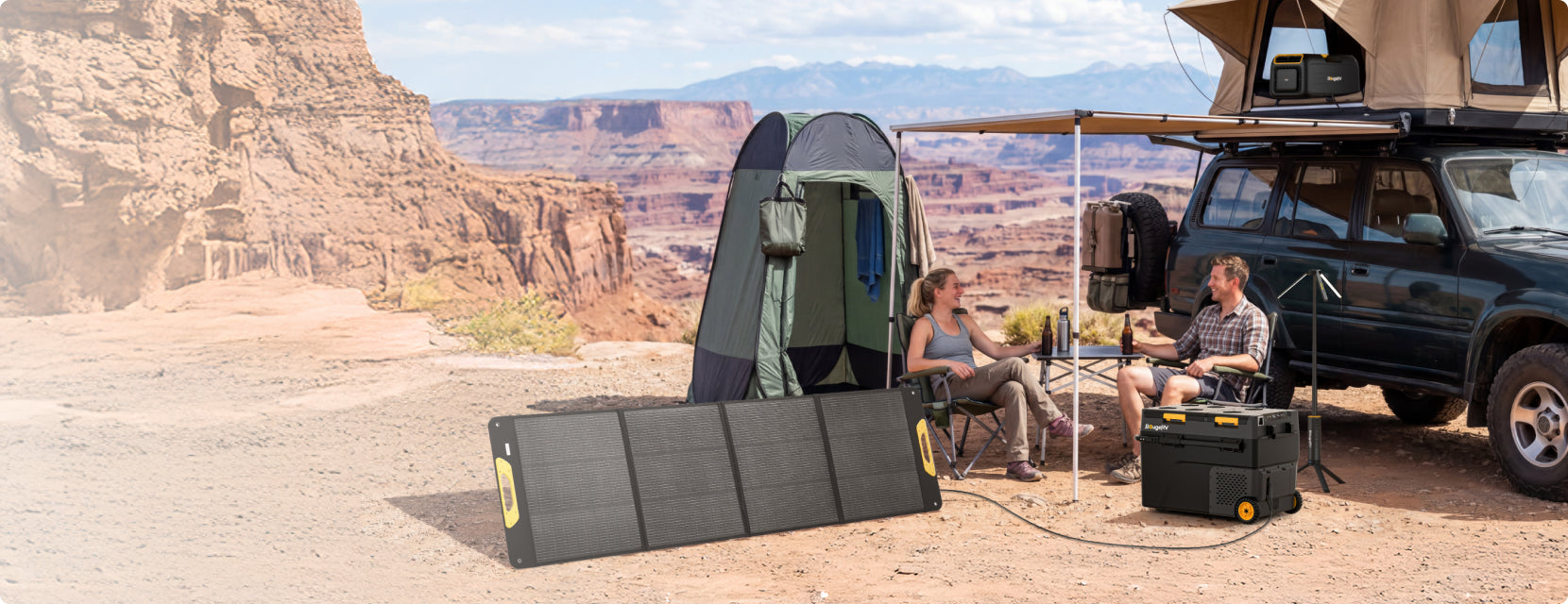 Go farther with dependable<br />
power and off-road gear