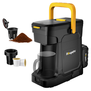 BougeRV Portable Coffee Maker With 144Wh Battery