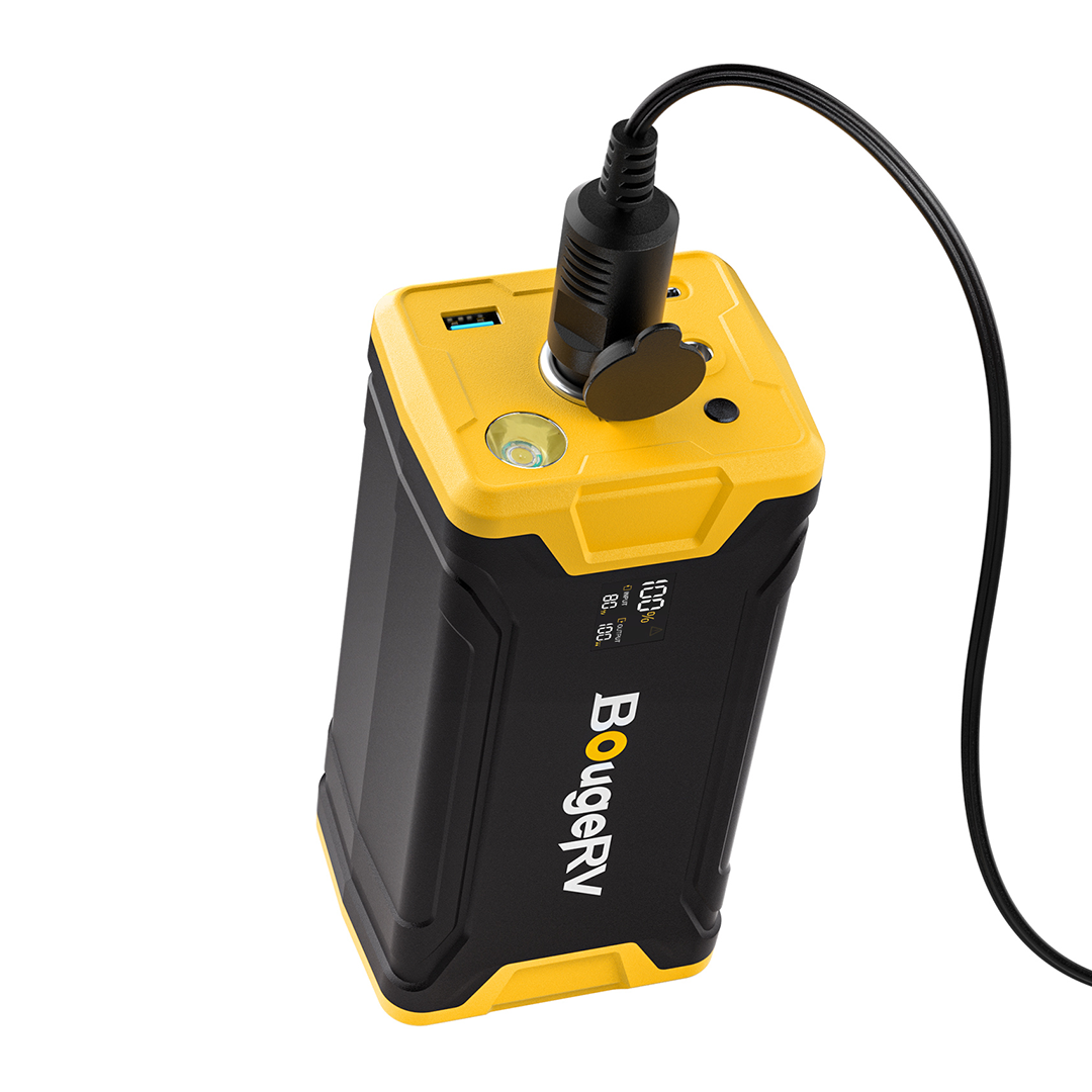 BougeRV ポータブル電源 220Whバッテリー BougeRV 車載冷蔵庫専用ポータブルバッテリー 220Wh | Bord du lac