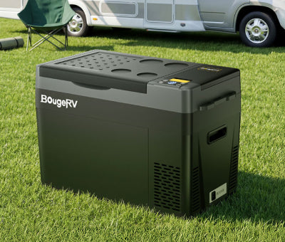 BougeRV CRPRO30 29L 12V Portable Car Fridge Freezer