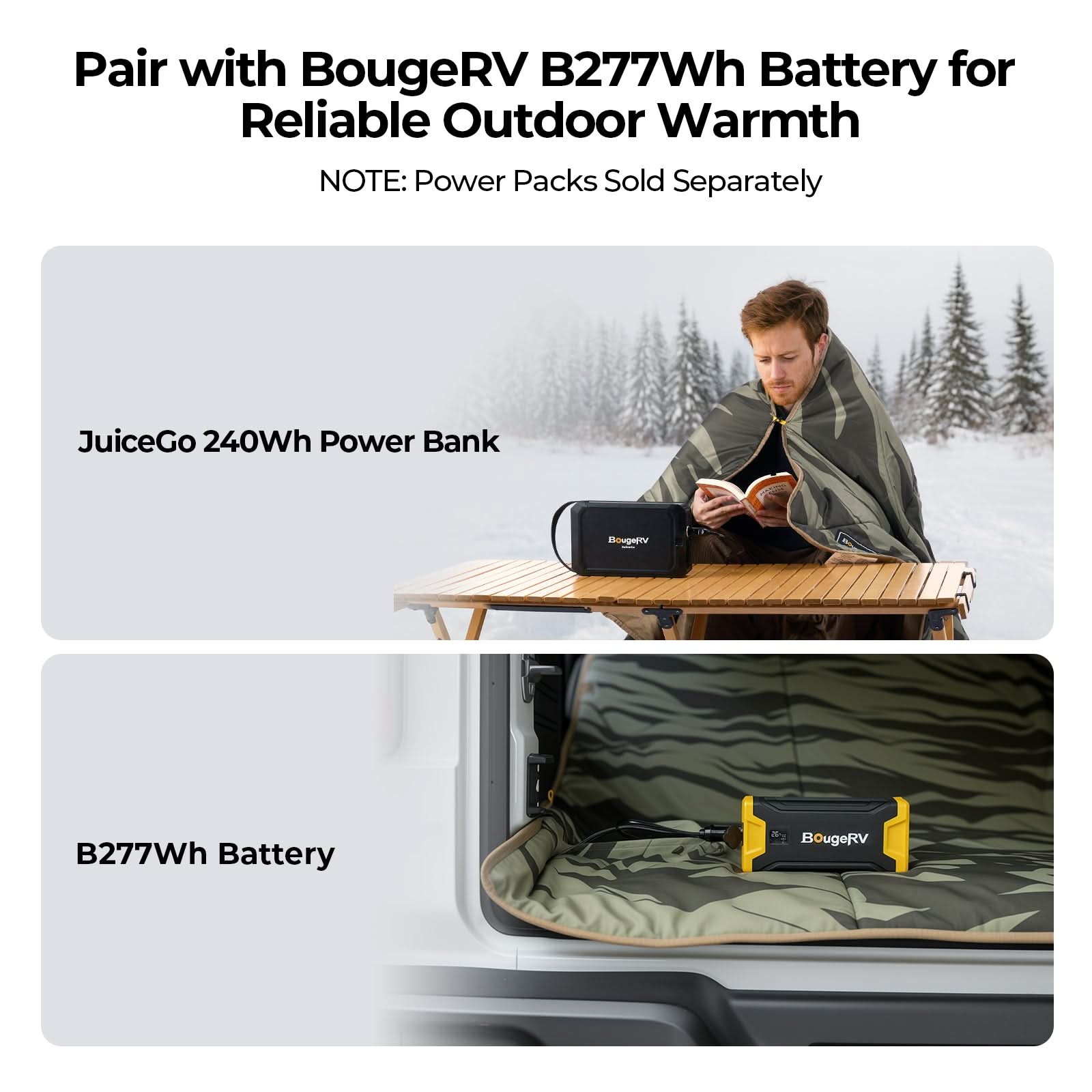 BougeRV 12V Electric Blanket for Camping – BougeRV UK