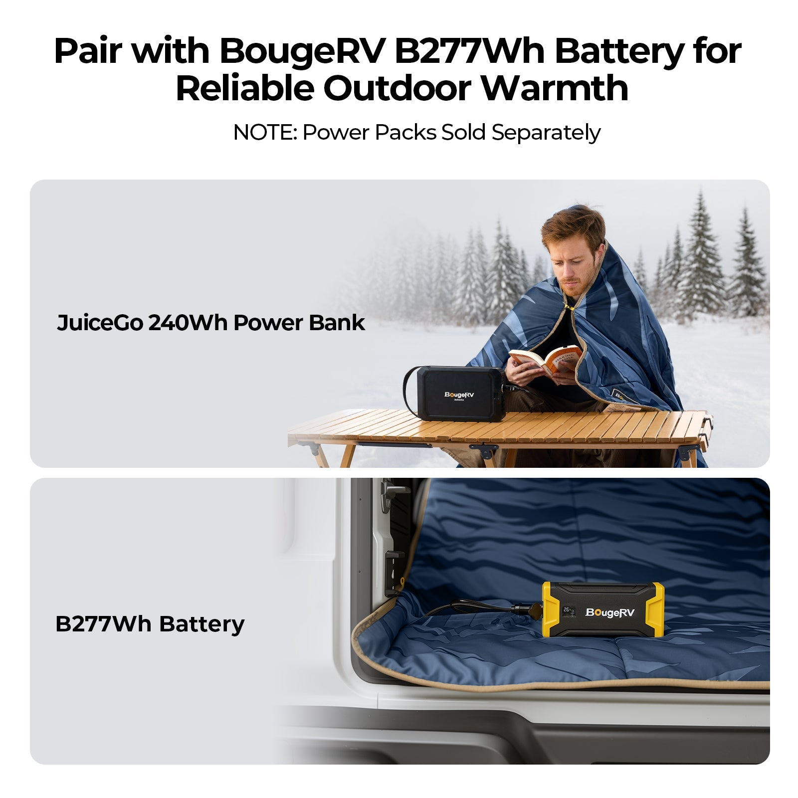 BougeRV 12V Electric Blanket – BougeRV UK