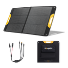 BougeRV New 100W Portable Solar Panel