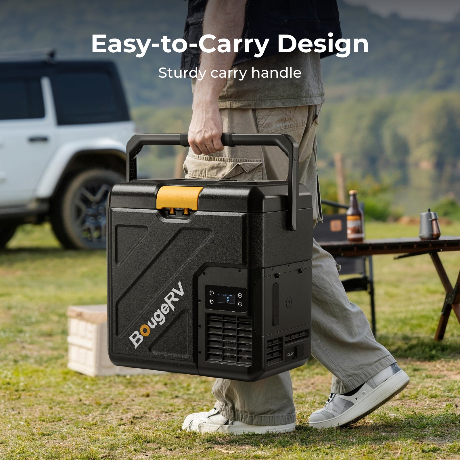 BougeRV 21L Portable 12V Fridge CRH20 – BougeRV UK