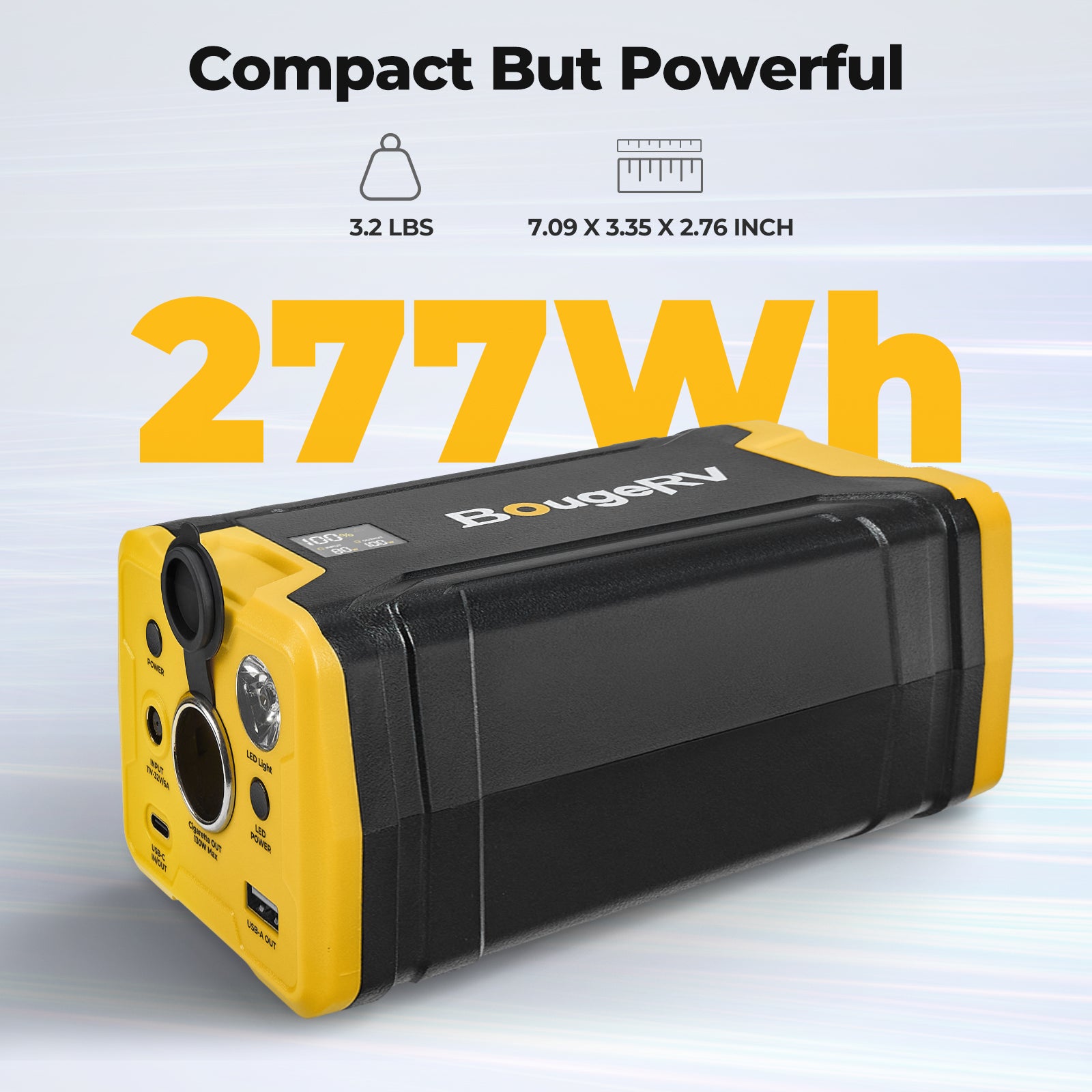 220Wh Portable Power Station for Refrigerator – BougeRV UK