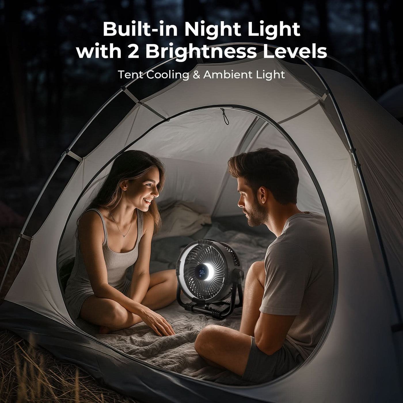 BougeRV Portable 20,000mAh Cordless Battery Fan