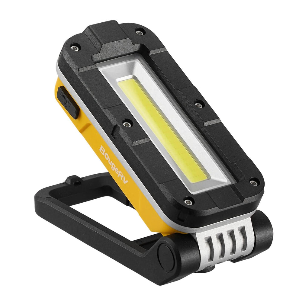 BougeRV WL01 Rechargeable Work Light 180° Rotate Job Site Lighting
