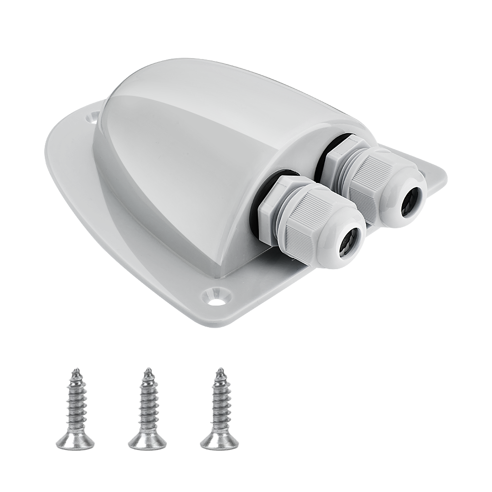 Solar Weatherproof Double Cable Entry Gland