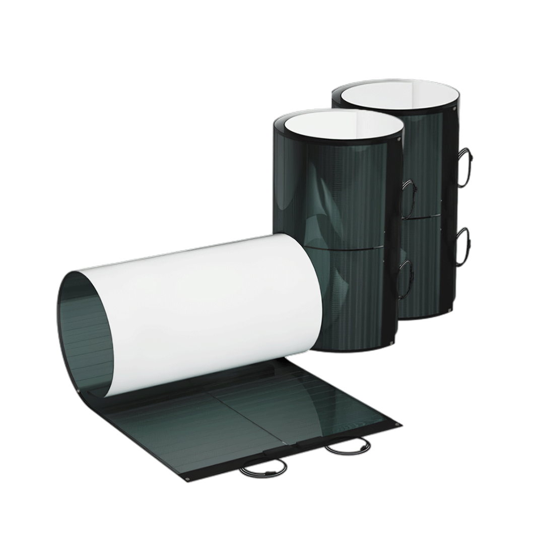 BougeRV Yuma 200W CIGS Thin-film Flexible Solar Panel with Pre-Punched Holes