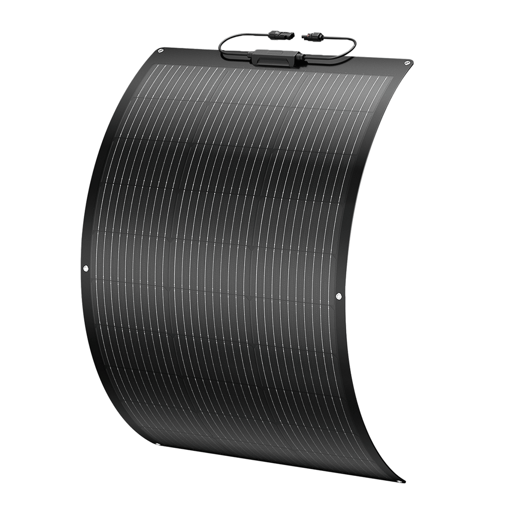 BougeRV Arch 100 Watt Fiberglass Flexible Curved Solar Panel