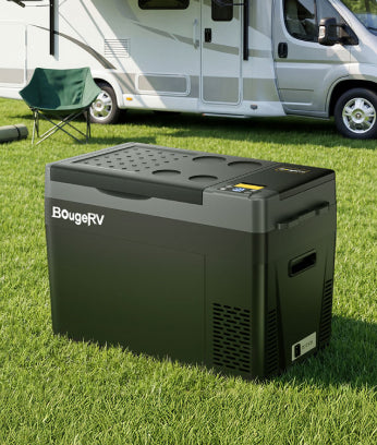 BougeRV CRPRO30 29L 12V Portable Car Fridge Freezer