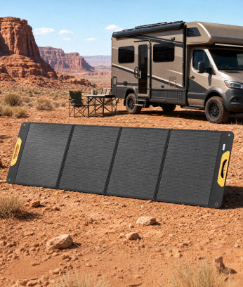 BougeRV New 200W Portable Solar Panel