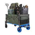 BougeRV LiteRover Foldable Utility Electric Wagon for Camping (Green)