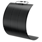 BougeRV Arch 100 Watt Fiberglass Flexible Curved Solar Panel